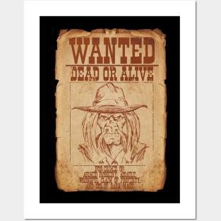 Tex Hex Wanted Posters and Art